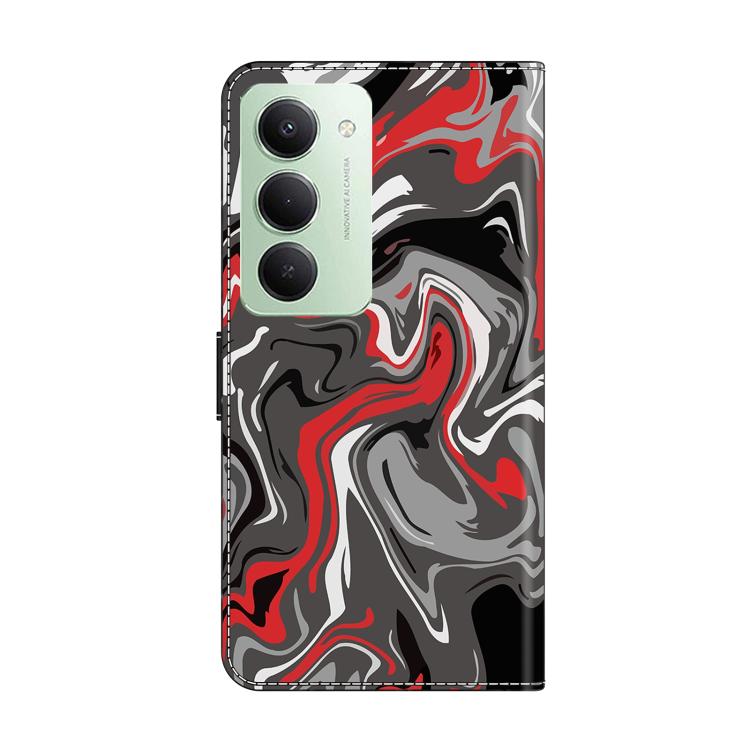 For Redmi 15 5G / 4G EU 171mm Crystal-Like Painted Vegan Leather Phone Case