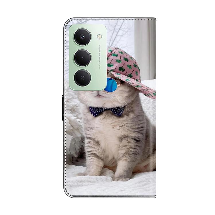 For Redmi 15 5G / 4G EU 171mm Crystal-Like Painted Vegan Leather Phone Case
