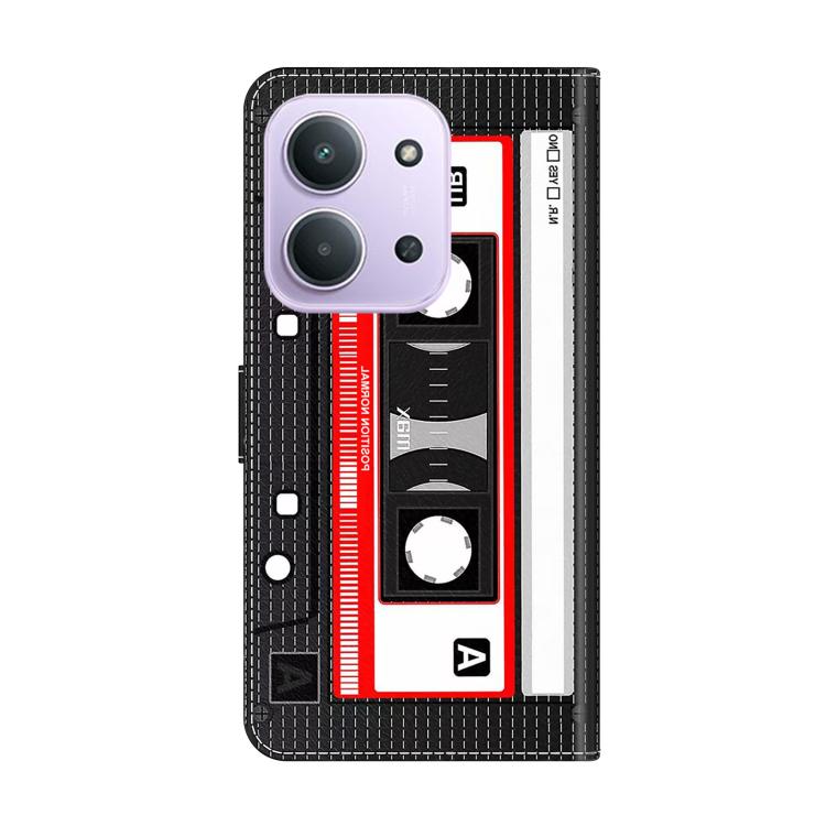 For Redmi 15C 5G / 4G EU 173mm / Poco C85 5G Crystal-Like Painted Vegan Leather Phone Case