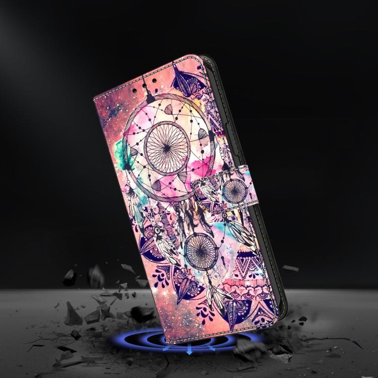 For Redmi K70E / Poco X6 Pro Crystal-Like Painted Vegan Leather Phone Case