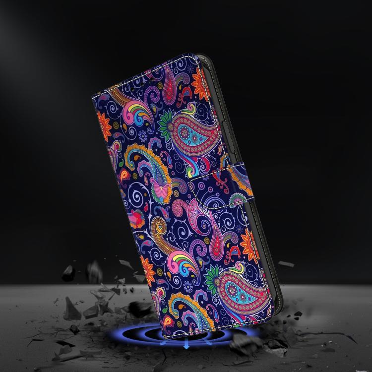 For Redmi K70E / Poco X6 Pro Crystal-Like Painted Vegan Leather Phone Case