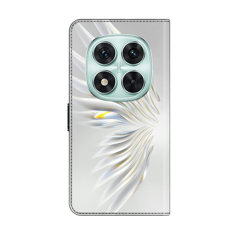 For Redmi Note 14 Pro 5G Crystal-Like Painted Vegan Leather Phone Case
