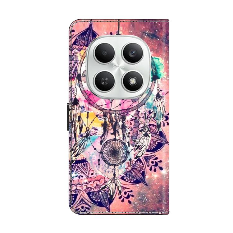 For Redmi Note 15 5G / 4G Global 164mm / Poco M8 5G Crystal-Like Painted Vegan Leather Phone Case