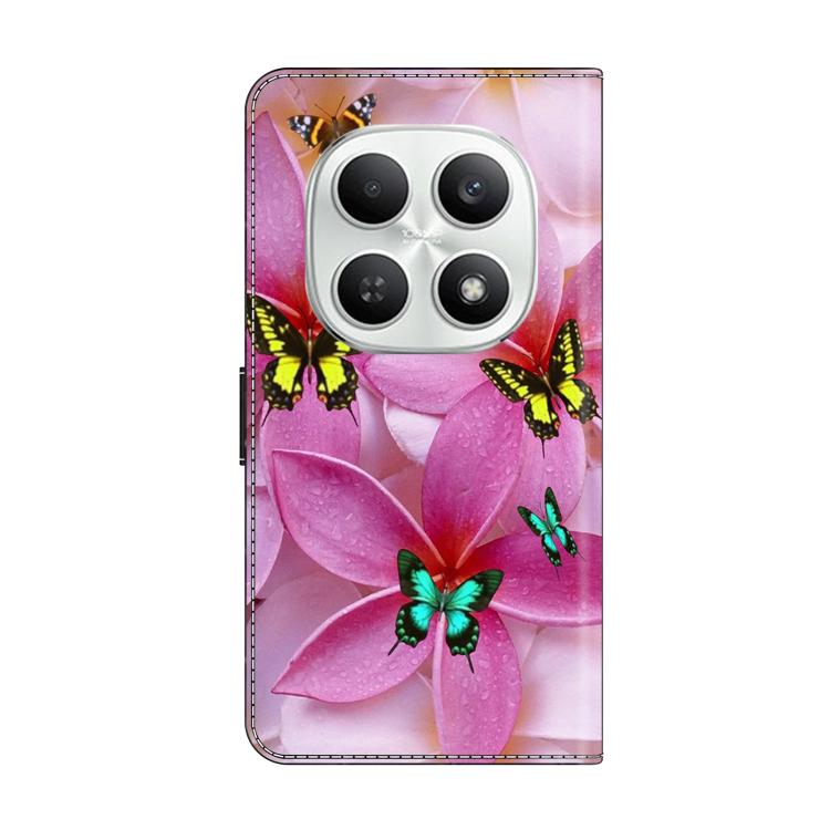 For Redmi Note 15 5G / 4G Global 164mm / Poco M8 5G Crystal-Like Painted Vegan Leather Phone Case