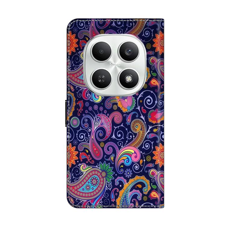 For Redmi Note 15 5G / 4G Global 164mm / Poco M8 5G Crystal-Like Painted Vegan Leather Phone Case