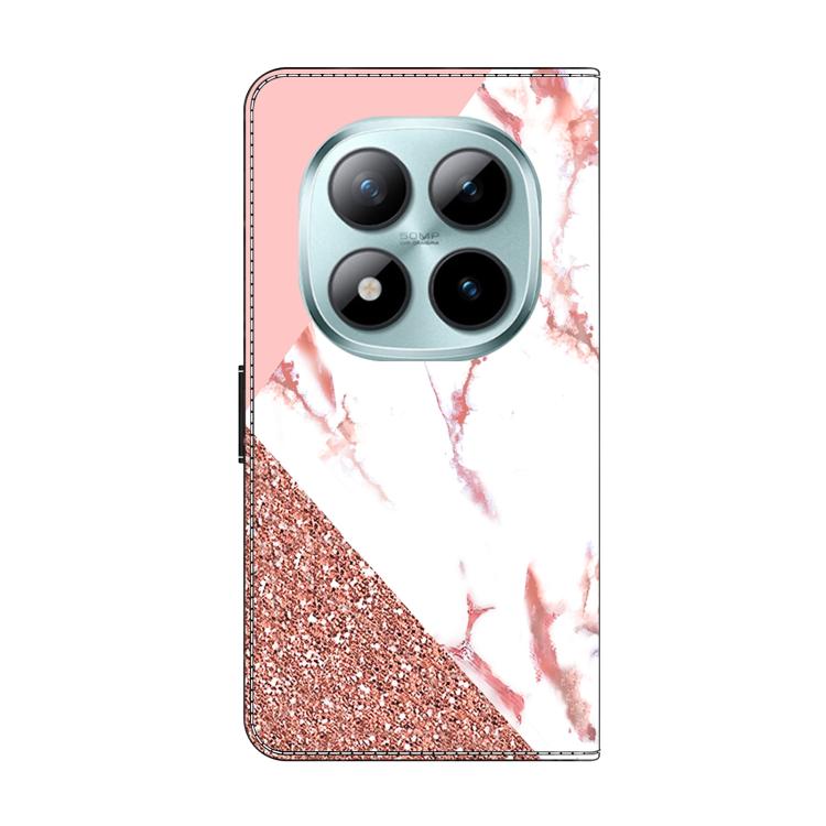 For Redmi Note 15 5G / 4G Global 164mm / Poco M8 5G Crystal-Like Painted Vegan Leather Phone Case