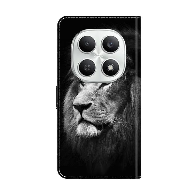 For Redmi Note 15 5G / 4G Global 164mm / Poco M8 5G Crystal-Like Painted Vegan Leather Phone Case