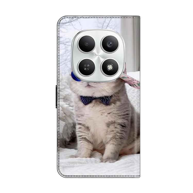 For Redmi Note 15 5G / 4G Global 164mm / Poco M8 5G Crystal-Like Painted Vegan Leather Phone Case
