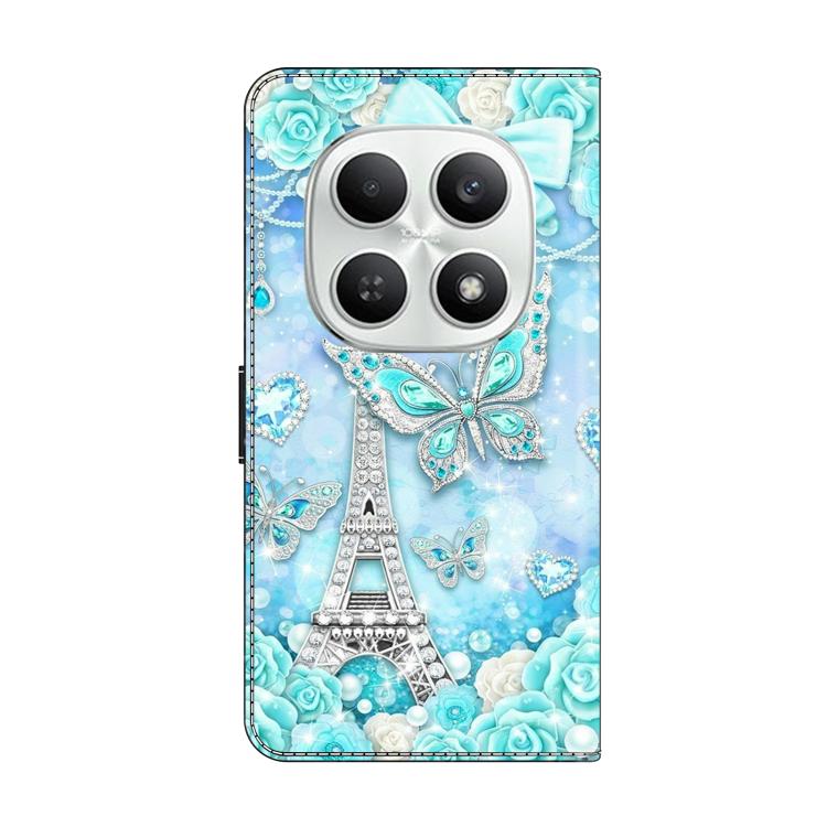 For Redmi Note 15 5G / 4G Global 164mm / Poco M8 5G Crystal-Like Painted Vegan Leather Phone Case
