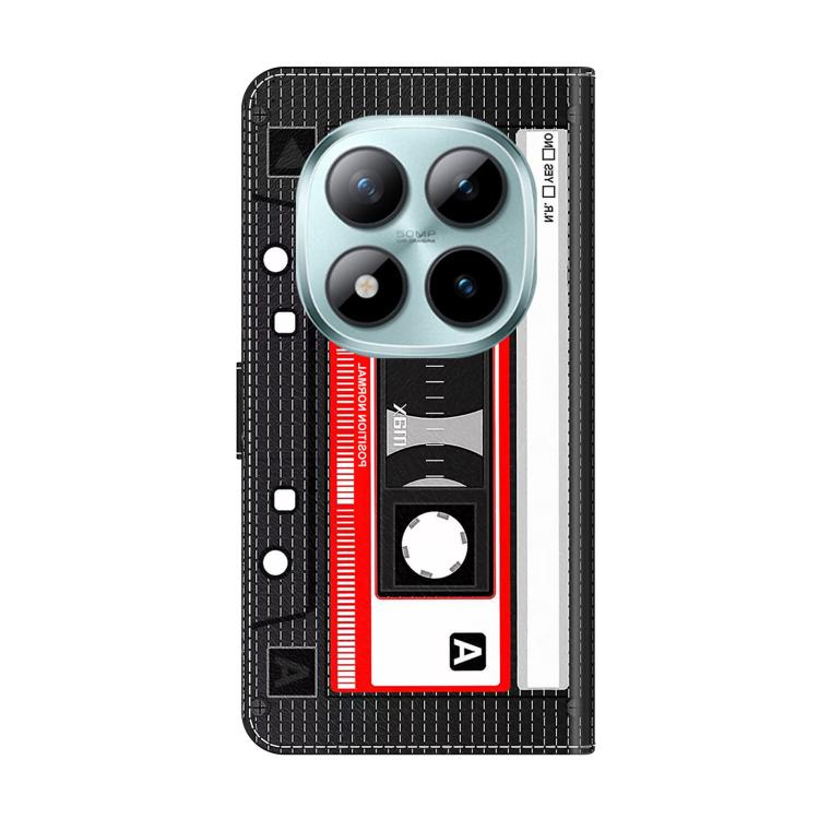 For Redmi Note 15 Pro 5G Global 163.6mm Crystal-Like Painted Vegan Leather Phone Case