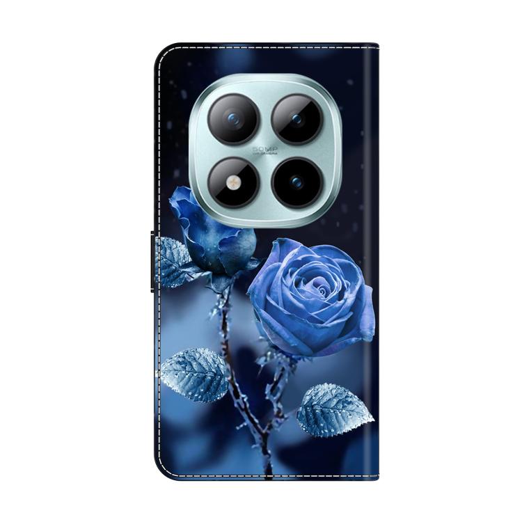 For Redmi Note 15 Pro 5G Global 163.6mm Crystal-Like Painted Vegan Leather Phone Case