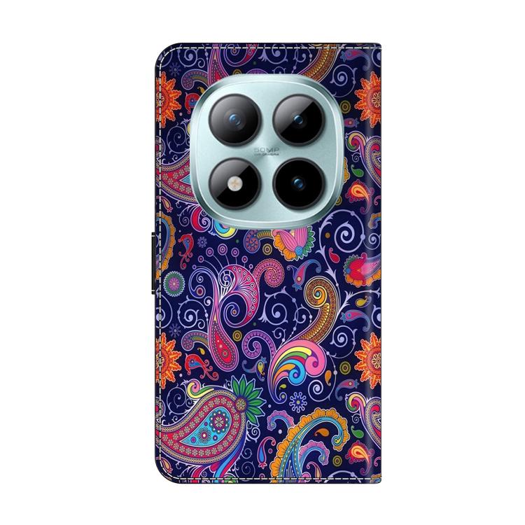 For Redmi Note 15 Pro 5G Global 163.6mm Crystal-Like Painted Vegan Leather Phone Case