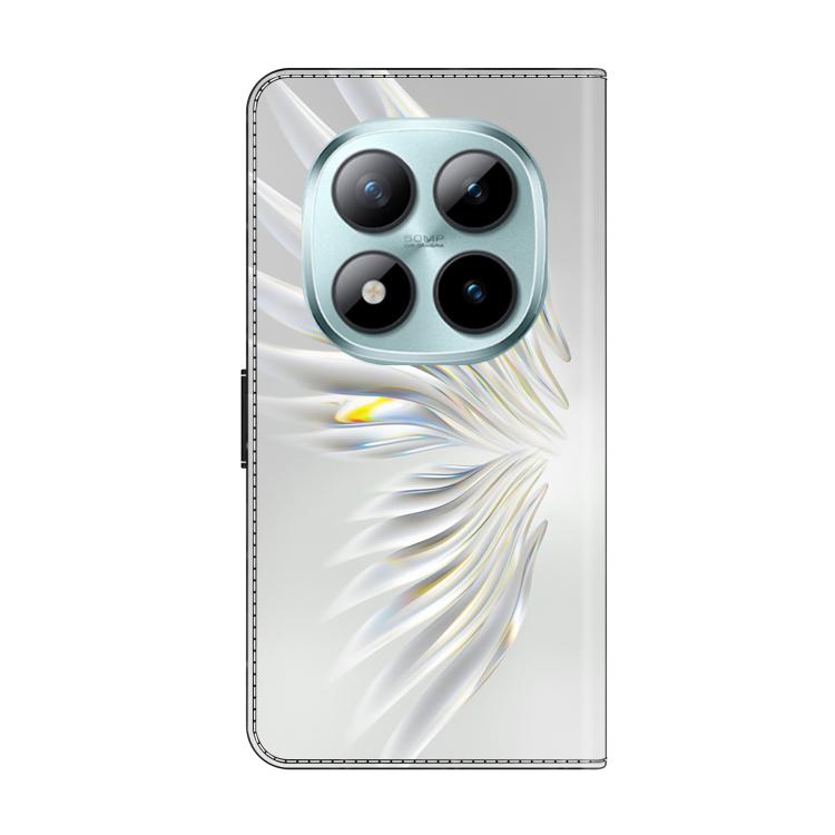 For Redmi Note 15 Pro 5G Global 163.6mm Crystal-Like Painted Vegan Leather Phone Case