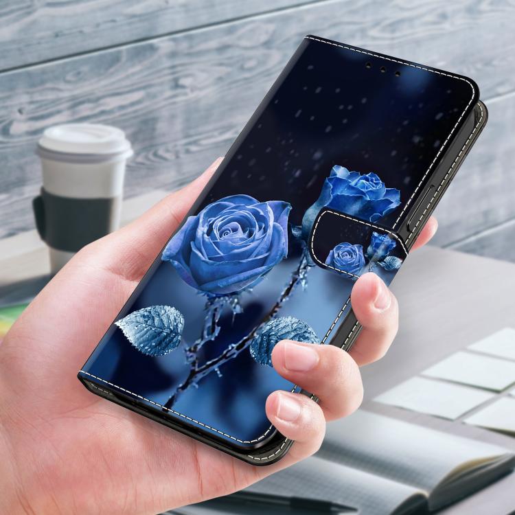 For Xiaomi 15 Crystal-Like Painted Vegan Leather Phone Case