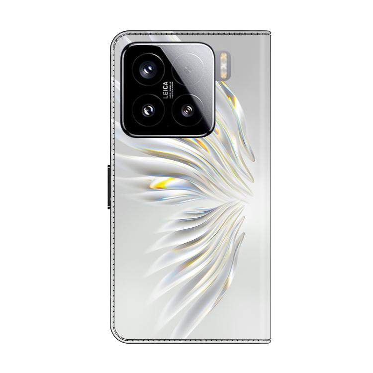 For Xiaomi 15 Crystal-Like Painted Vegan Leather Phone Case