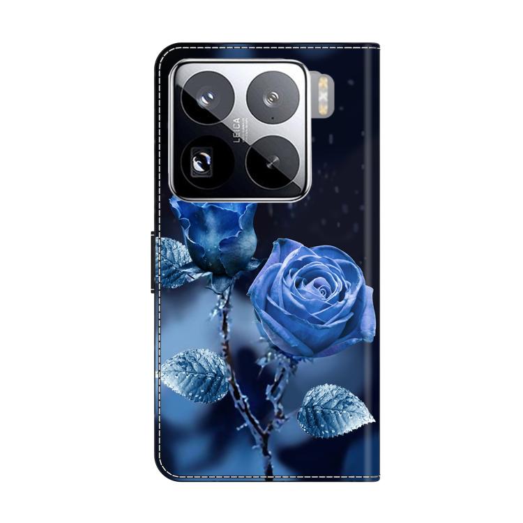 For Xiaomi 15 Pro Crystal-Like Painted Vegan Leather Phone Case