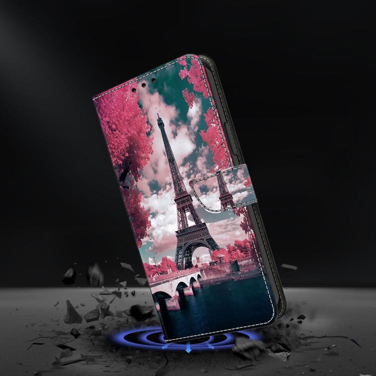 For Xiaomi 15 Pro Crystal-Like Painted Vegan Leather Phone Case