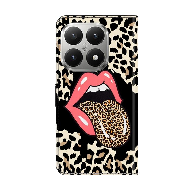 For Xiaomi 15T 5G Crystal-Like Painted Vegan Leather Phone Case