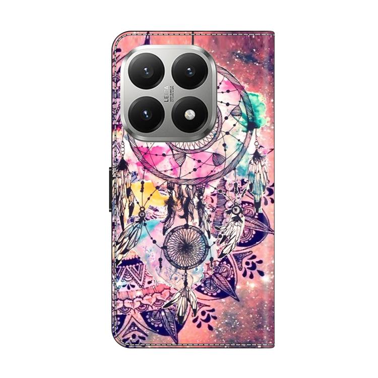 For Xiaomi 15T 5G Crystal-Like Painted Vegan Leather Phone Case