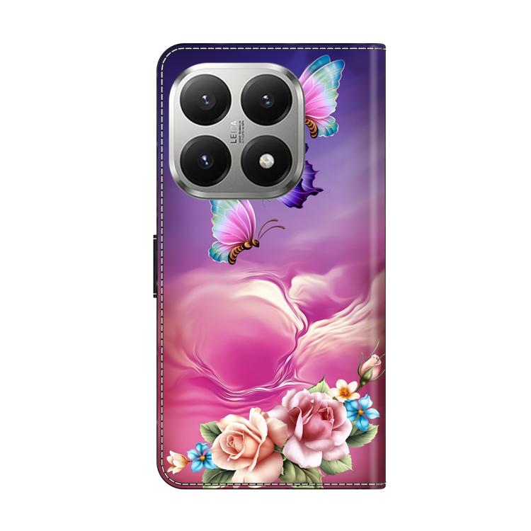 For Xiaomi 15T 5G Crystal-Like Painted Vegan Leather Phone Case