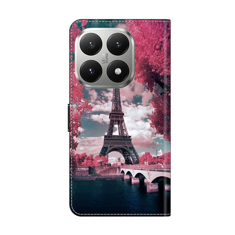 For Xiaomi 15T 5G Crystal-Like Painted Vegan Leather Phone Case