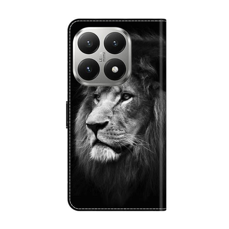 For Xiaomi 15T 5G Crystal-Like Painted Vegan Leather Phone Case