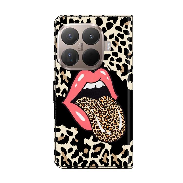 For Xiaomi 15T Pro 5G Crystal-Like Painted Vegan Leather Phone Case