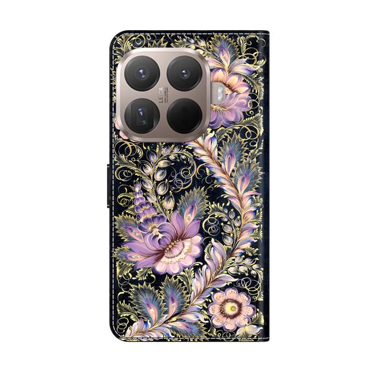 For Xiaomi 15T Pro 5G Crystal-Like Painted Vegan Leather Phone Case