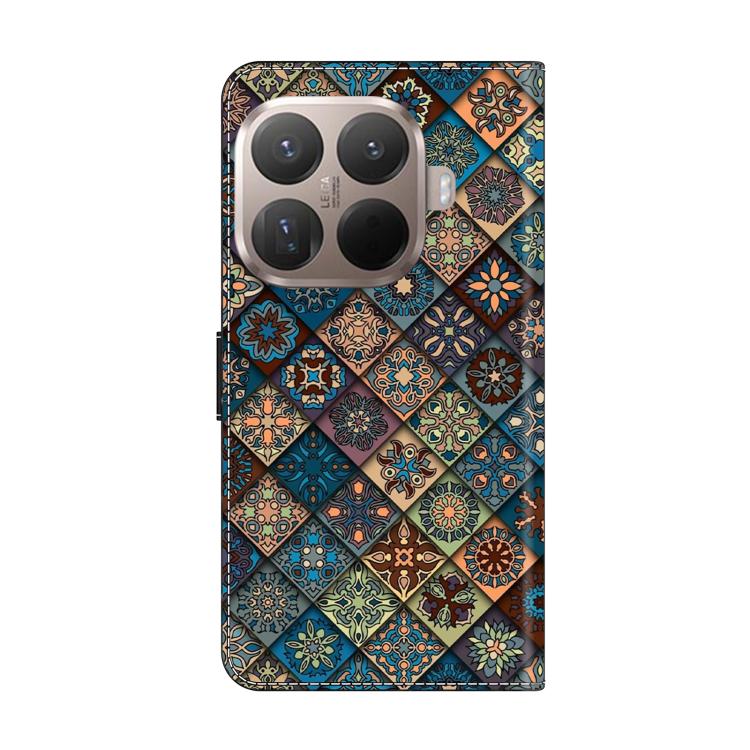 For Xiaomi 15T Pro 5G Crystal-Like Painted Vegan Leather Phone Case