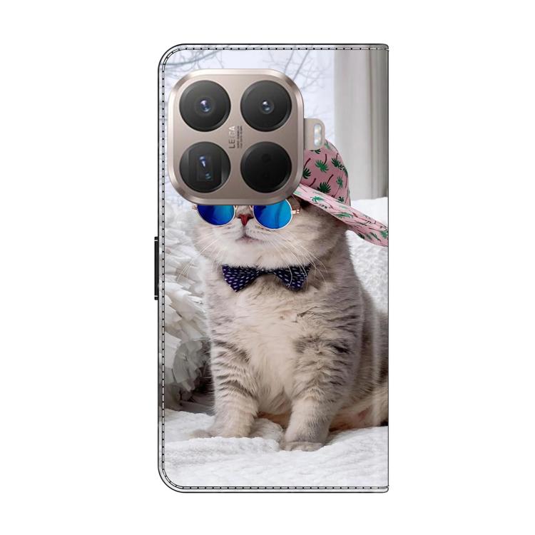 For Xiaomi 15T Pro 5G Crystal-Like Painted Vegan Leather Phone Case