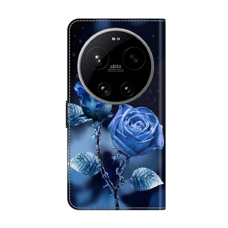 For Xiaomi 17 Ultra Crystal-Like Painted Vegan Leather Phone Case