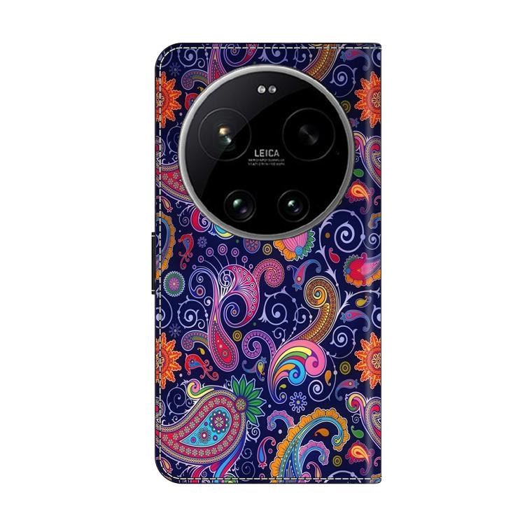 For Xiaomi 17 Ultra Crystal-Like Painted Vegan Leather Phone Case