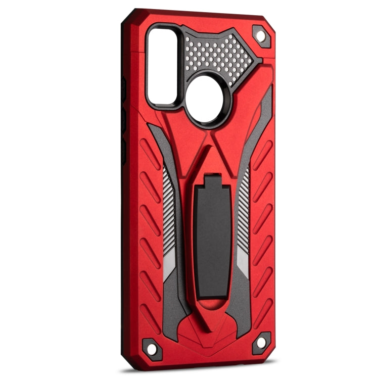 For Huawei P Smart 2020 Shockproof TPU + PC Protective Case with Holder
