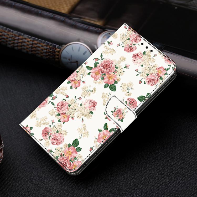 For iPhone 17 Pro Crystal-Like Painted Vegan Leather Phone Case