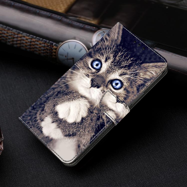For iPhone 17 Crystal-Like Painted Vegan Leather Phone Case
