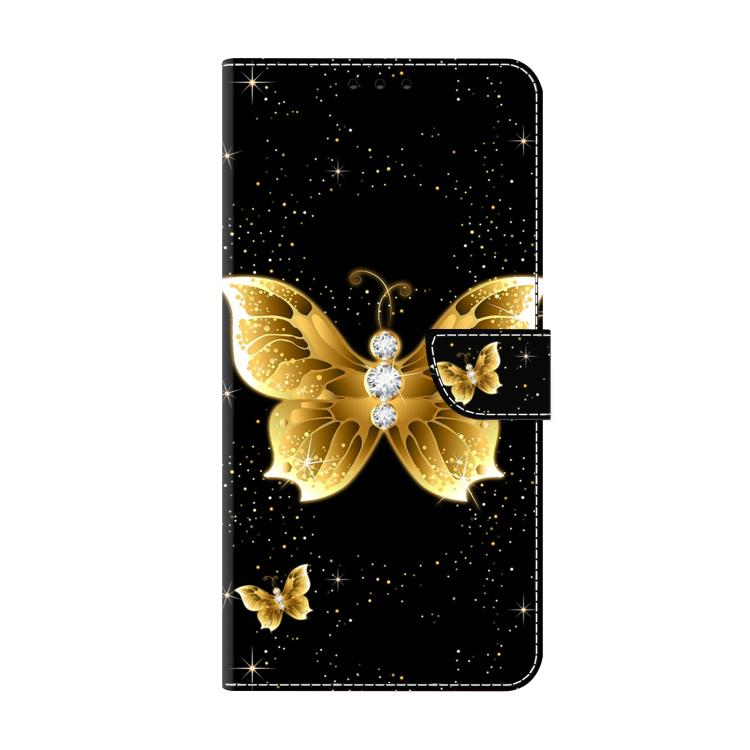 For iPhone 17 Crystal-Like Painted Vegan Leather Phone Case