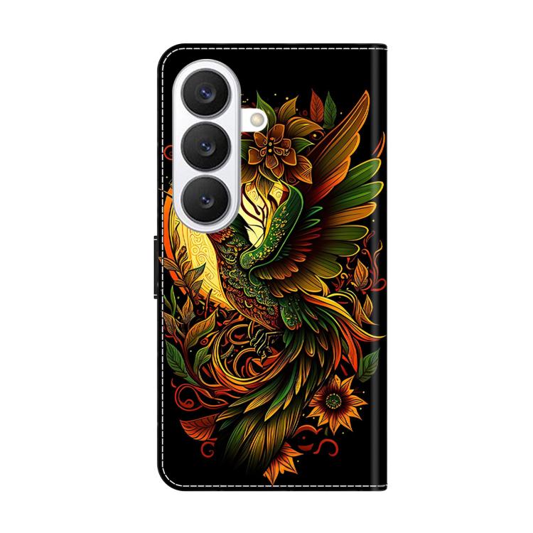For Samsung Galaxy S26+ 5G Crystal-Like Painted Vegan Leather Phone Case