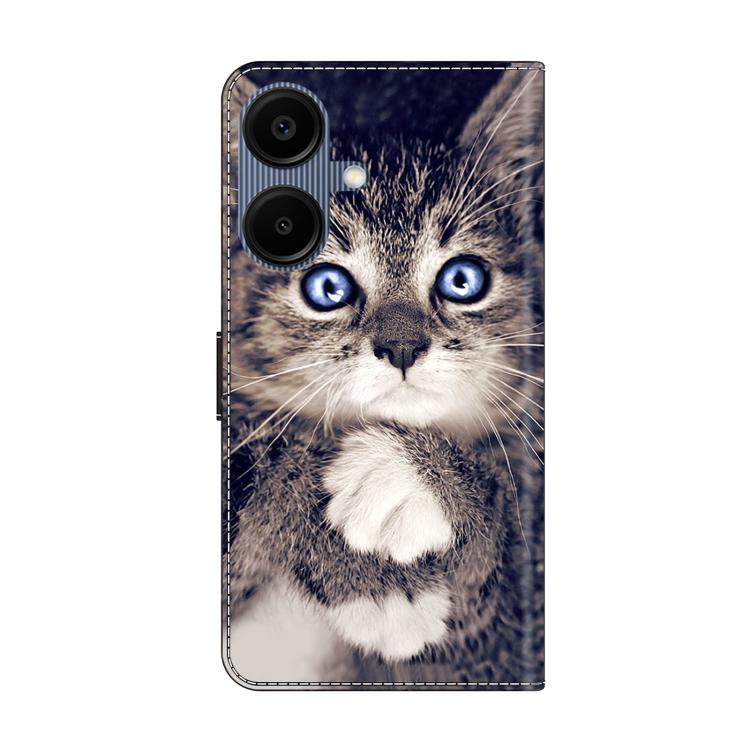 For Samsung Galaxy A07 4G / 5G Crystal-Like Painted Vegan Leather Phone Case