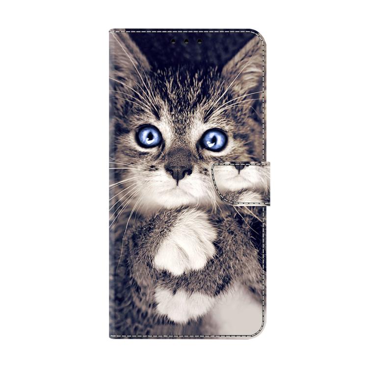 For Samsung Galaxy A24 4G Crystal-Like Painted Vegan Leather Phone Case