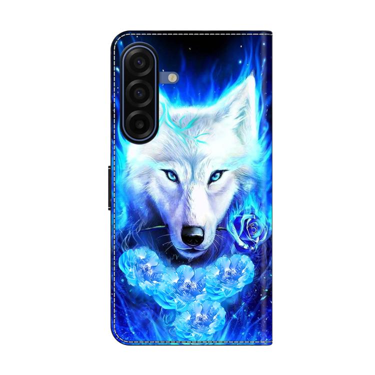 For Samsung Galaxy A17 / A26 5G Crystal-Like Painted Vegan Leather Phone Case