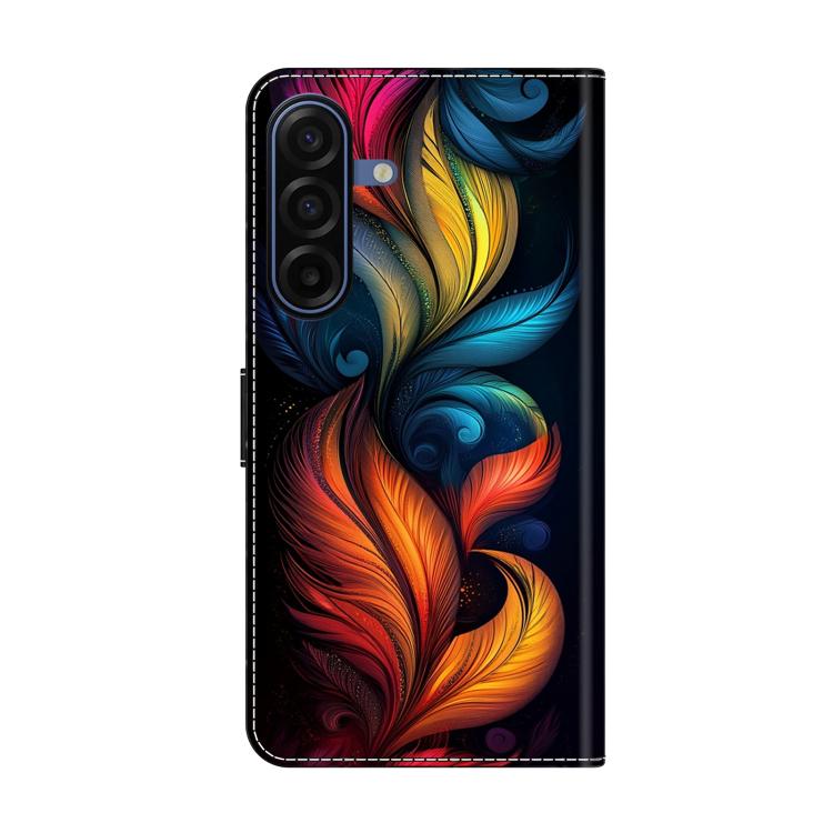 For Samsung Galaxy A17 / A26 5G Crystal-Like Painted Vegan Leather Phone Case