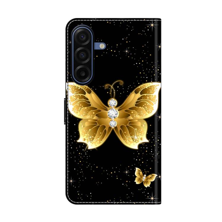 For Samsung Galaxy A17 / A26 5G Crystal-Like Painted Vegan Leather Phone Case