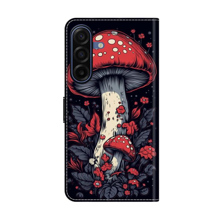 For Samsung Galaxy A17 / A26 5G Crystal-Like Painted Vegan Leather Phone Case