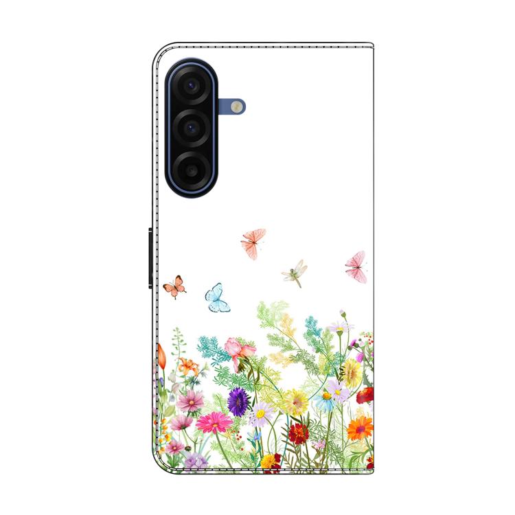 For Samsung Galaxy A17 / A26 5G Crystal-Like Painted Vegan Leather Phone Case