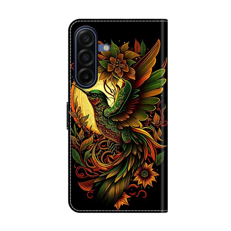 For Samsung Galaxy A17 / A26 5G Crystal-Like Painted Vegan Leather Phone Case