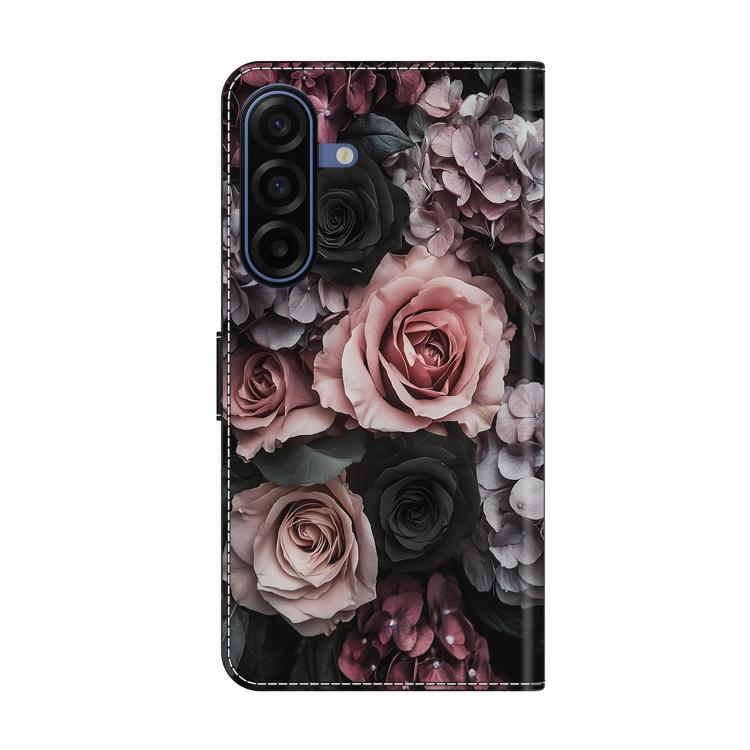 For Samsung Galaxy A17 / A26 5G Crystal-Like Painted Vegan Leather Phone Case