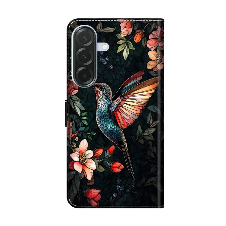 For Samsung Galaxy A36 / A56 5G Crystal-Like Painted Vegan Leather Phone Case