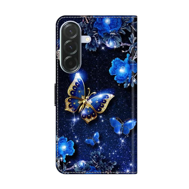 For Samsung Galaxy A36 / A56 5G Crystal-Like Painted Vegan Leather Phone Case