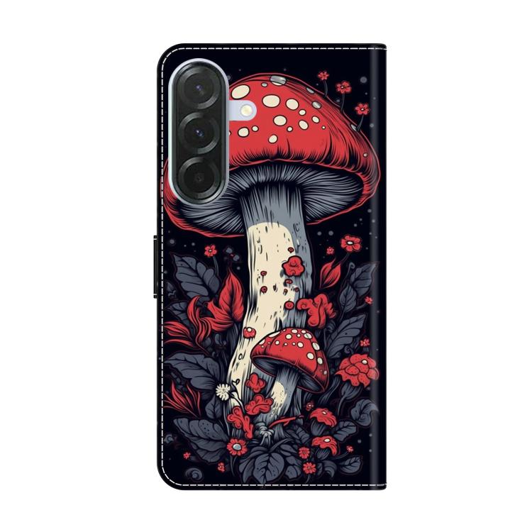 For Samsung Galaxy A36 / A56 5G Crystal-Like Painted Vegan Leather Phone Case
