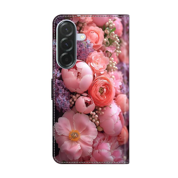 For Samsung Galaxy A36 / A56 5G Crystal-Like Painted Vegan Leather Phone Case